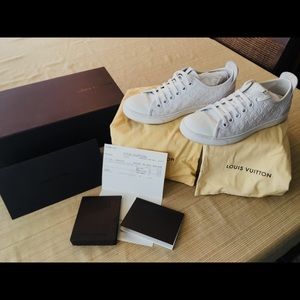 Louis Vuitton white sneakers